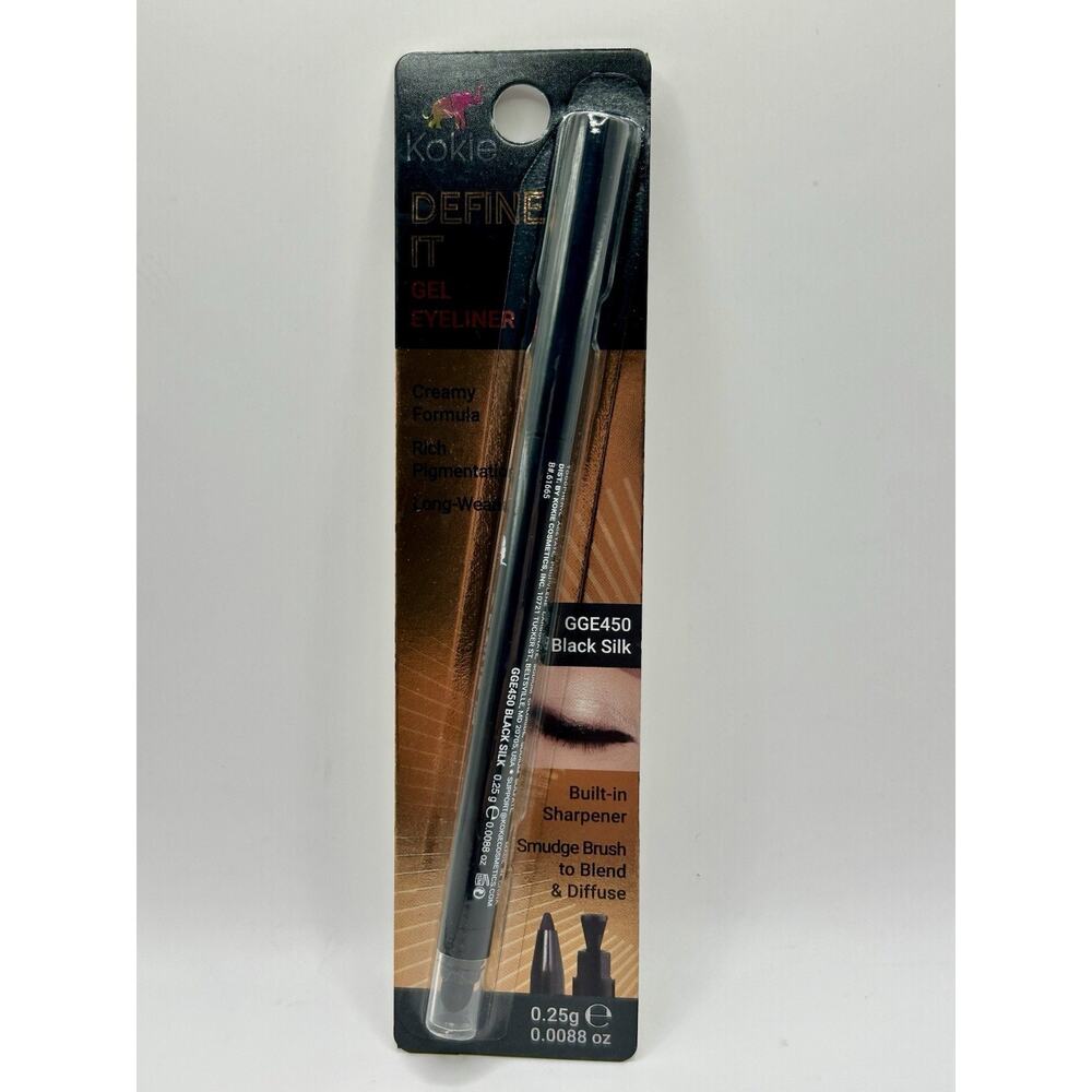 ~*Viral*~🔥 Kokie Gel Eyeliner - Black Silk - Creamy Waterproof Define It - BNIB